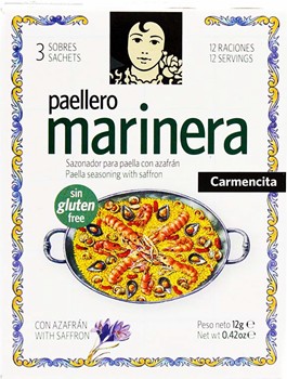 Carmencita Paellero Marinera Complete Seasoning  12 Servings